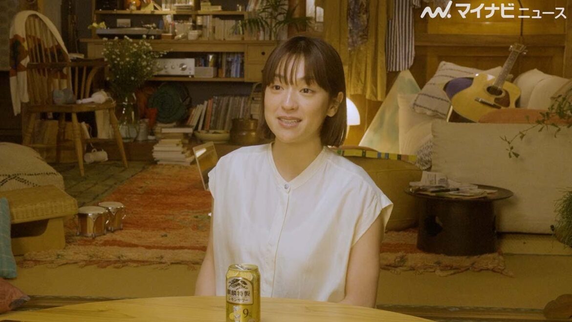 中村アン、実は「OLになろうとしていた」芸能界以外での人生にも興味あり 「麒麟特製レモンサワー」新CM「本日も、気持ちよくおしまいっ。(畑)」篇メイキング&インタビュー