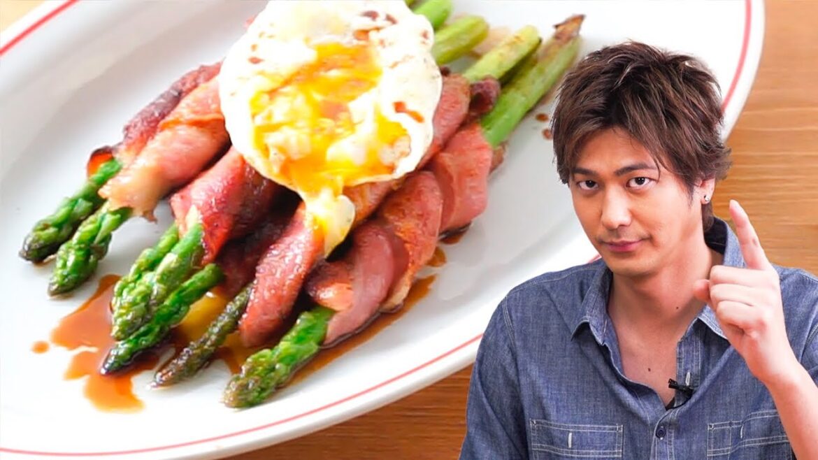 誰でもこんがりジューシーに!1番美味しいアスパラのレシピ!