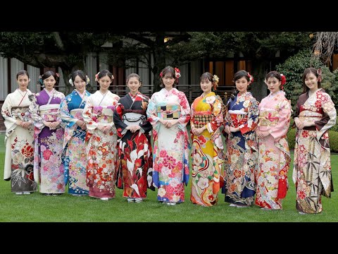 オスカー美女10人、艶やかな晴れ着姿を披露 小芝風花「来年は先輩風のことをしたい」(小芝風花 髙橋ひかる 本田望結 宮本茉由 井本彩花 井頭愛海 尾碕真花 鶴嶋乃愛 川口ゆりな 玉田志織)