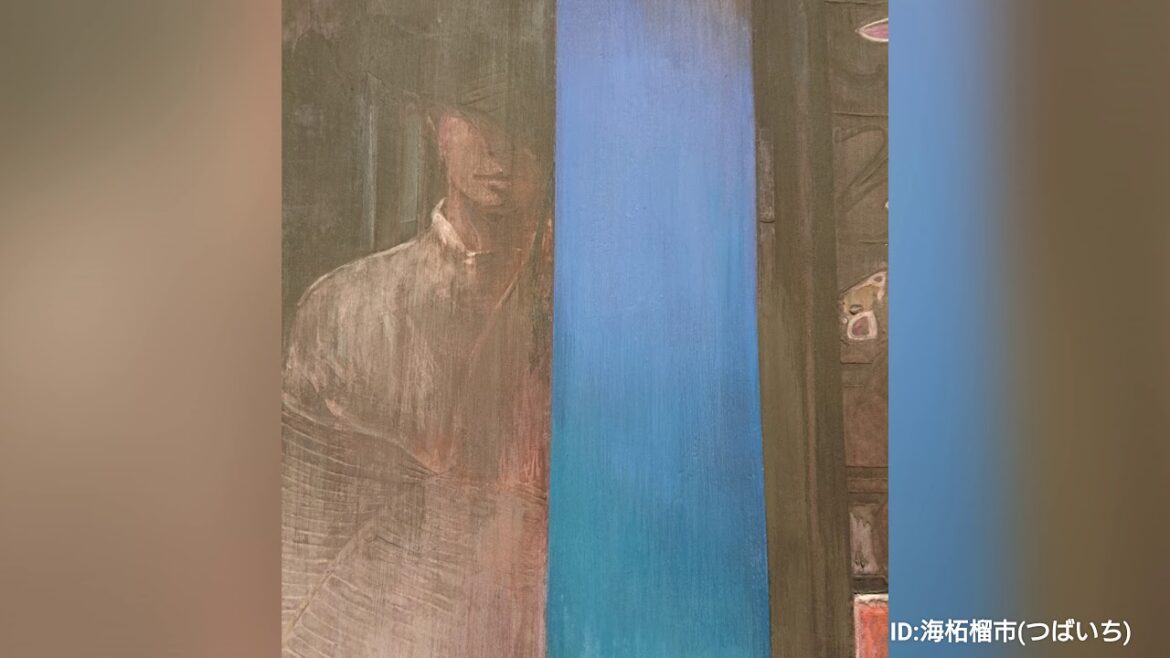 高橋健太《暗順応》卒業作品・日本画〔第69回 東京藝術大学卒業・修了作品展〕