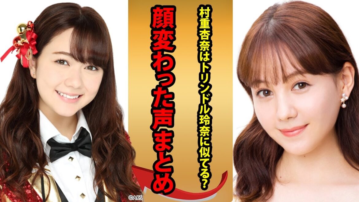 村重杏奈はトリンドル玲奈に似てる?顔変わった声まとめ