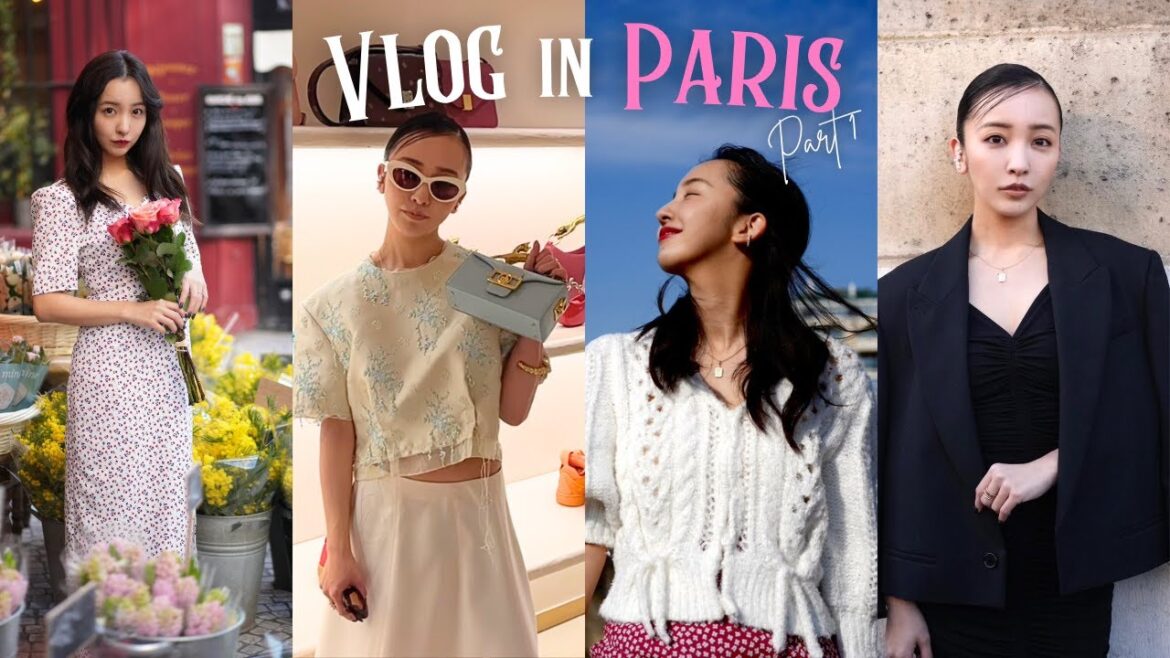【Paris vlog】🇫🇷初のパリコレへ!!怒涛の1週間に密着🎨🍷【前編】