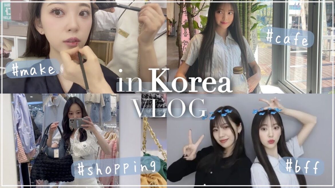 🩶韓国vlog🩶安すぎるお買い物とおいしすぎるご飯とうますぎるプロのmakeさんで充実した旅🎀