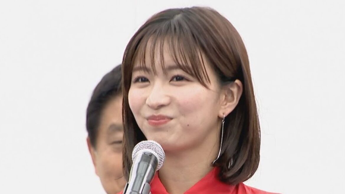 モデルで女優の岡崎紗絵さんも参加 「総額325億円」と過去最大規模のプレミアム付き商品券 名古屋で申し込み開始イベント