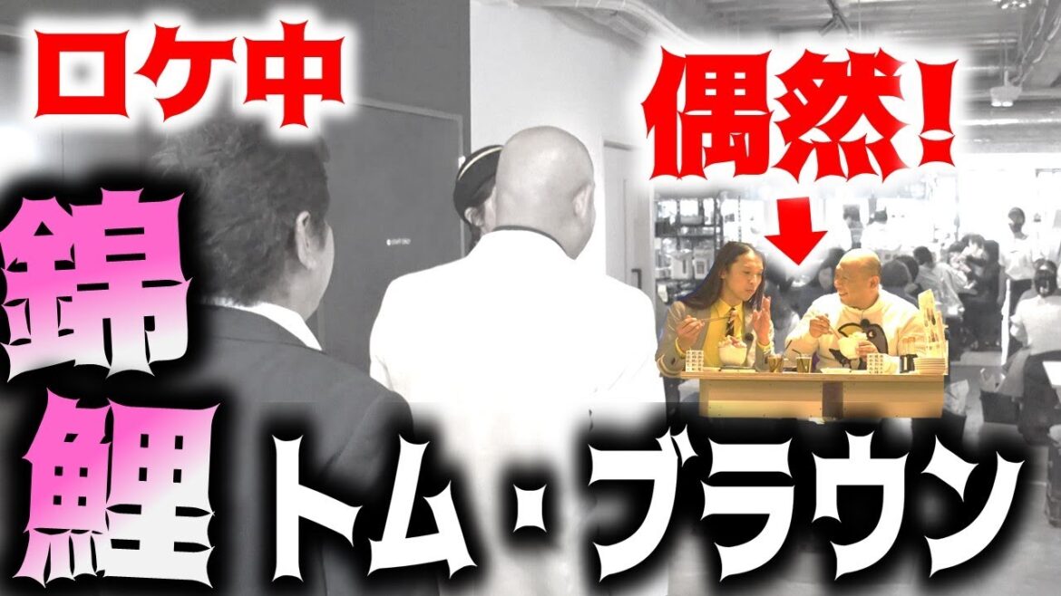 錦鯉がトム・ブラウンに偶然、出会う!?衝撃の結末が・・・【のりのり散歩特別編②】