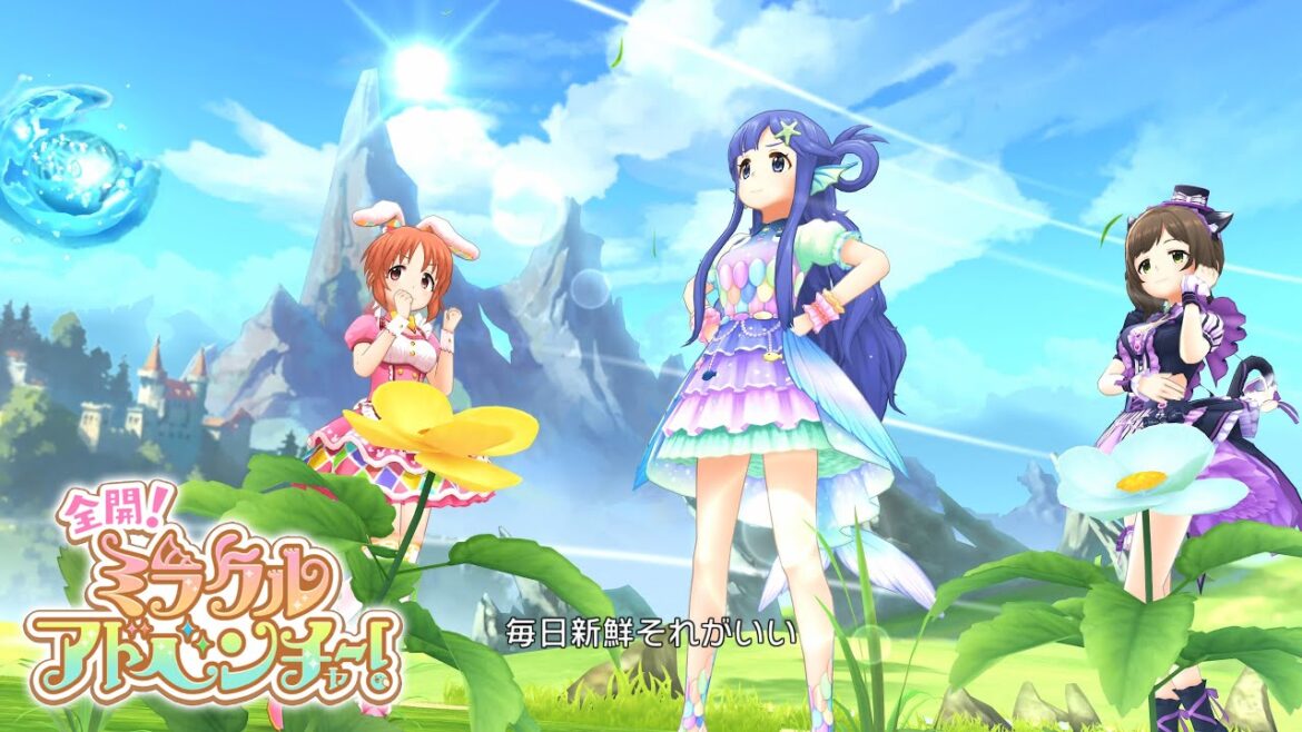 「デレステ」全開!ミラクルアドベンチャー! (Game ver.) 前川みく、安部菜々、浅利七海 SSR
