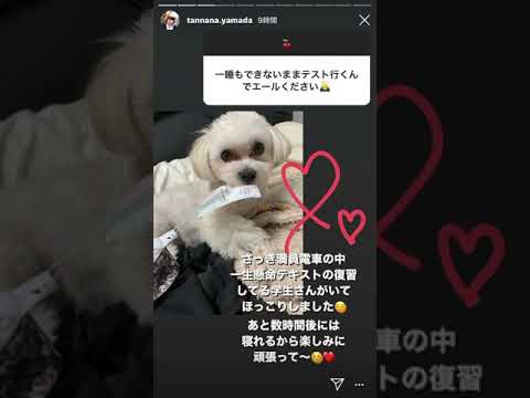 山田菜々 インスタ story 20201007 0930am 確定申告 用、#領収書 はタンスに