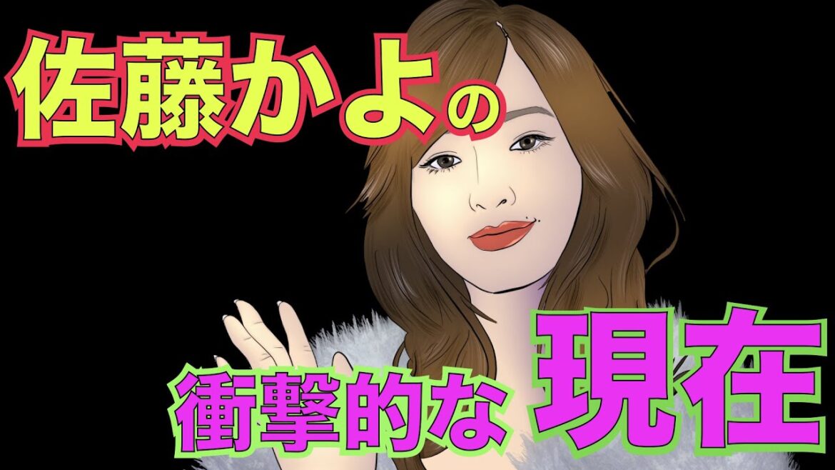 【実話】佐藤かよがテレビから消された理由!現在の姿がヤバ過ぎた!【アニメ】【ゆっくり解説】