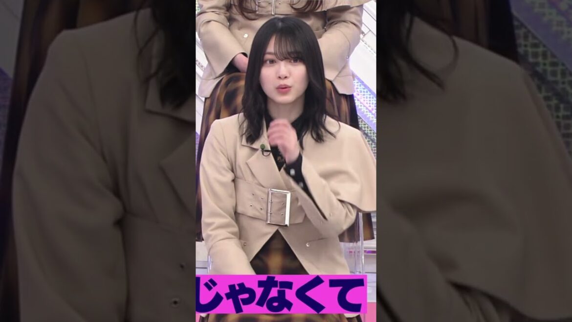 【森田ひかる】ぬーーーーーーーーーーん♡驚く表情も、くぁいしゅぎるんだなん :)【櫻坂46】