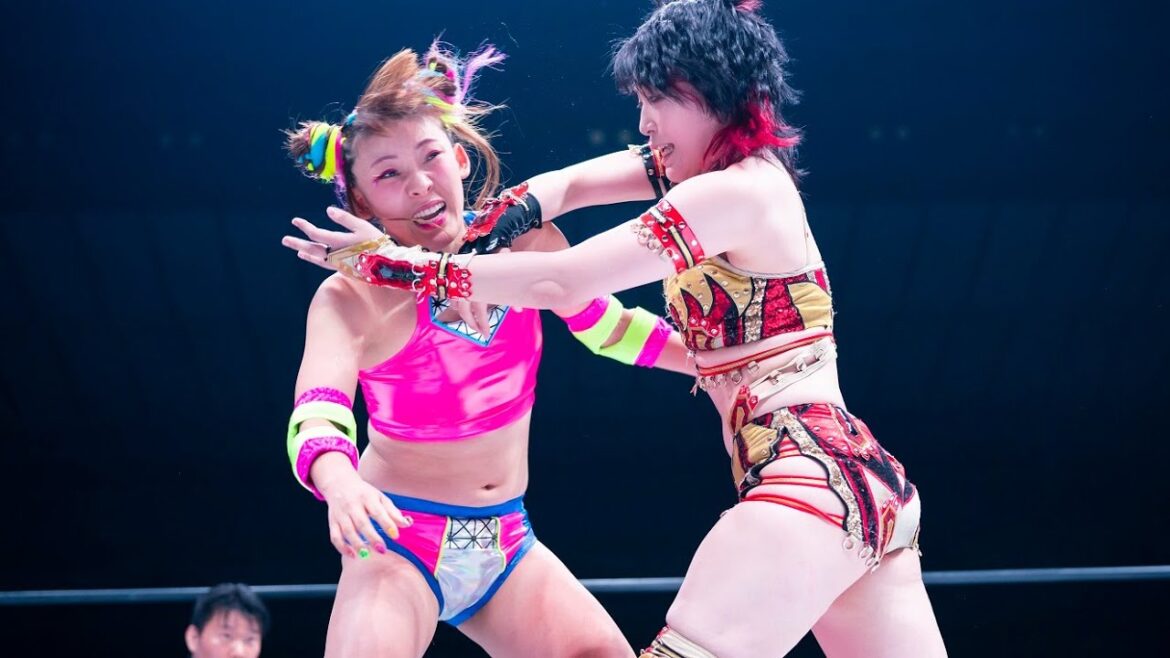 【スターダム】フワちゃんが林下詩美とバチバチの大激戦!フワちゃん&葉月 vs 林下詩美&天咲光由!フワちゃん第2戦ハイライト!-4.23横浜アリーナ大会-【STARDOM】