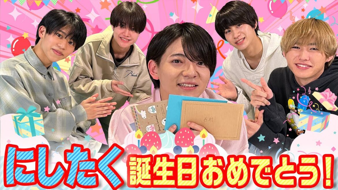 Lil かんさい【西村拓哉20歳✨誕生日おめでとう】感動の手紙…再び💌