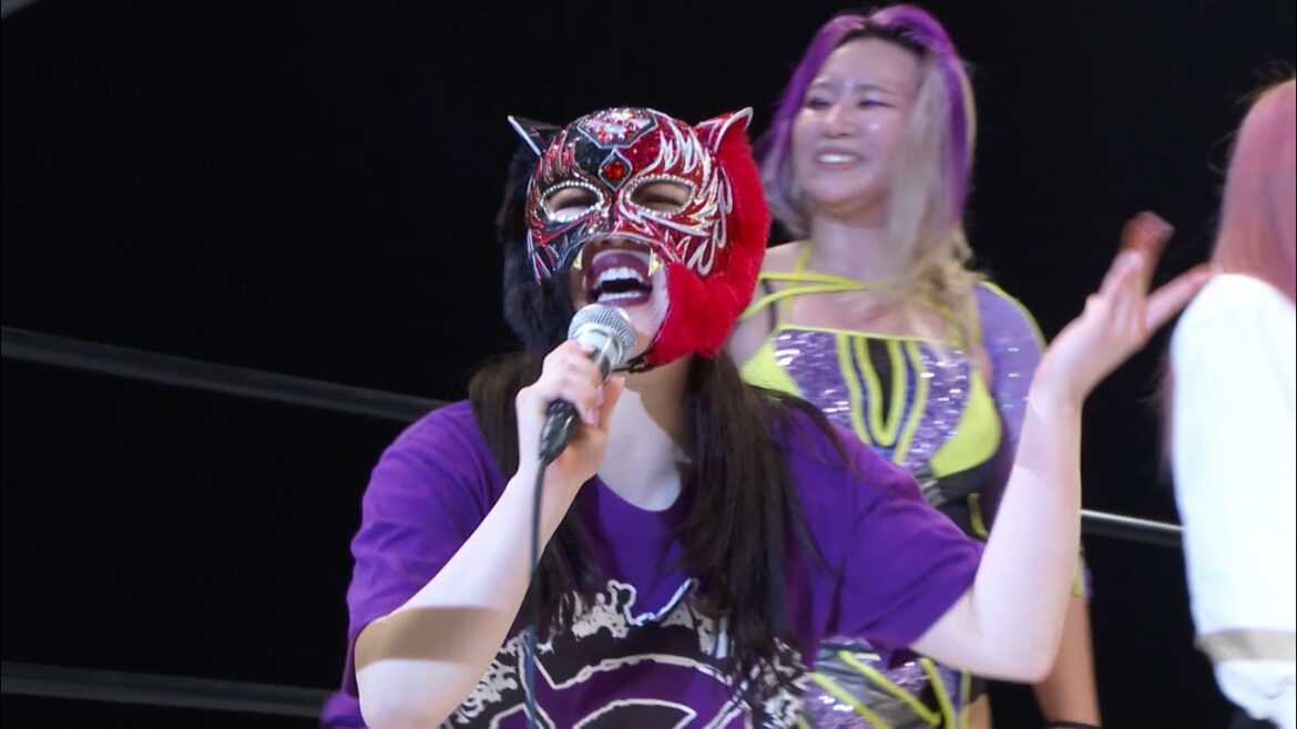 【スターダム】『林下詩美と上谷沙弥がこんな状況で金網入っちゃって大丈夫なの~?』大江戸隊がQQと全面戦争!ケージマッチで完全決着戦!-5.27大田区大会-【STARDOM】