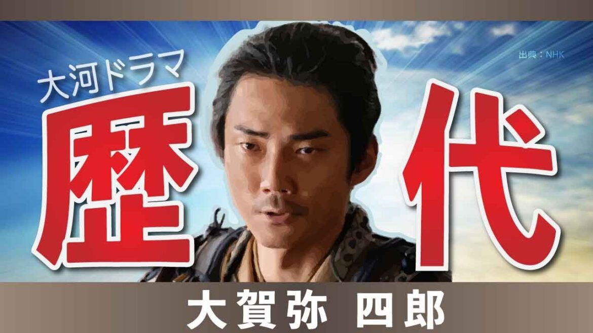 【大河ドラマ】昔の大河にでています・・・【大賀弥四郎を演じた俳優】