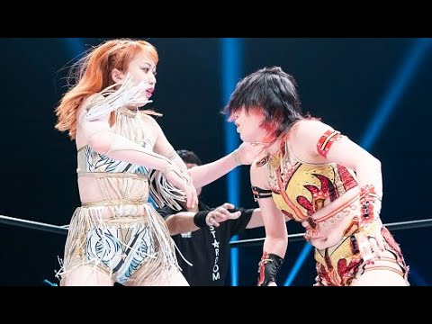 【スターダム】林下詩美と上谷沙弥が試合中に殴り合い!林下詩美&上谷沙弥&妃南 vs スターライト・キッド&琉悪夏&吏南!-5.27大田区総合体育館大会-【STARDOM】
