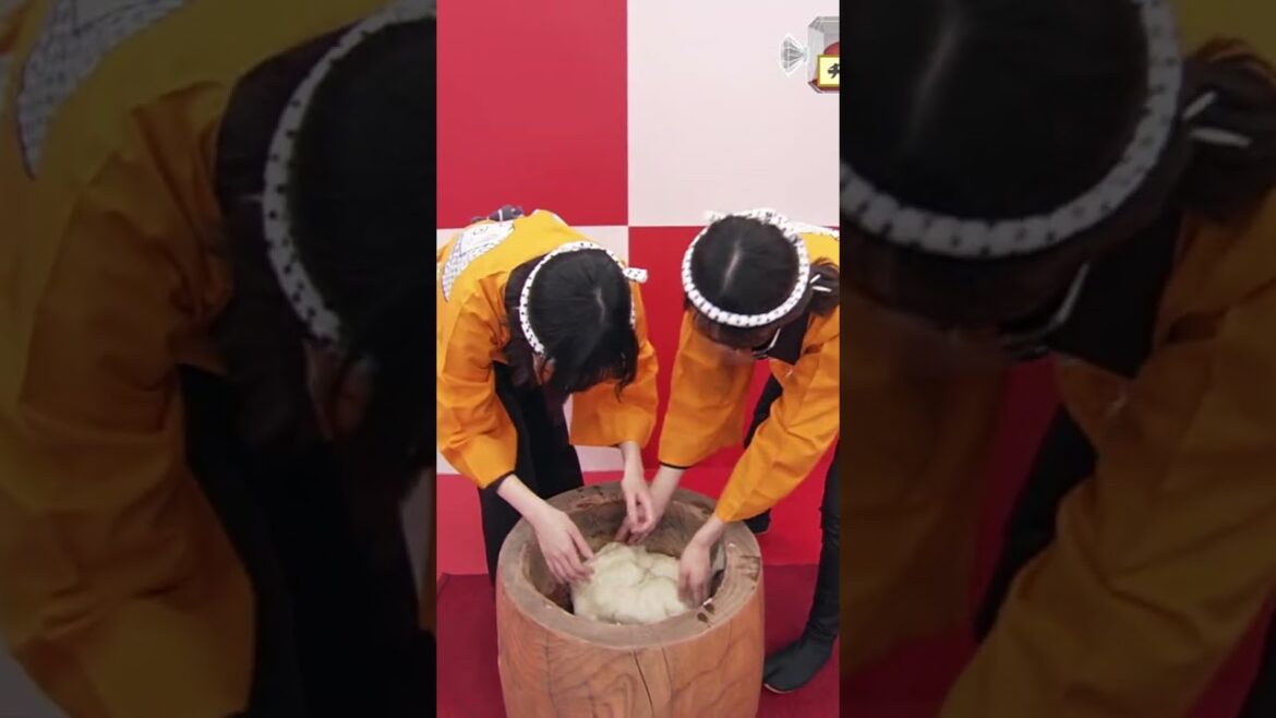 【井上梨名/藤吉夏鈴】餅の熱さに負けた二人になんだなん :)【櫻坂46】