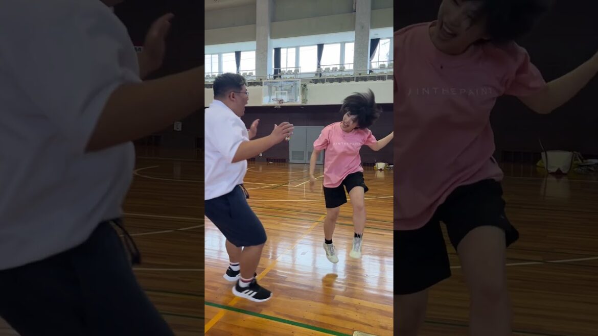ガチでハーフコートからシュート決めてみた