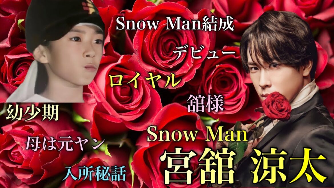 Snow Manにいる貴族 宮舘涼太の人生 #宮舘涼太 #舘様 #snowman