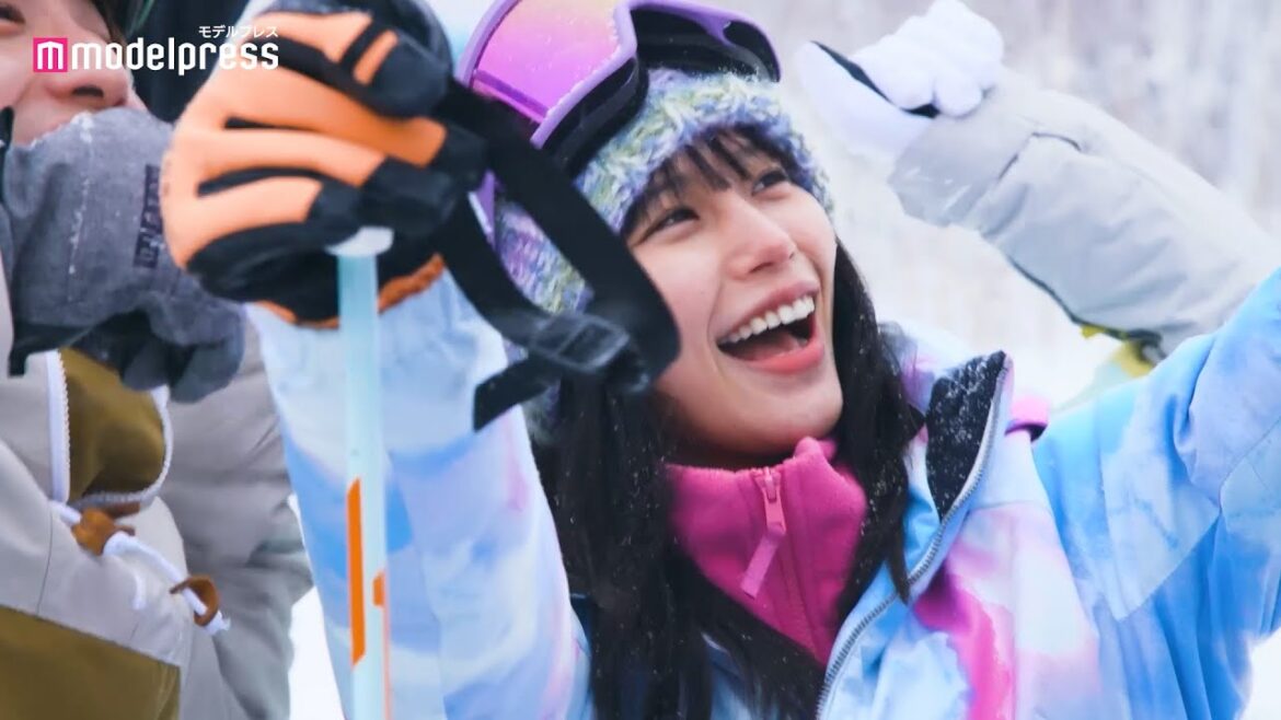 南沙良、初めてのスキーに大興奮! JR SKISKI縦型CM「冬を取り戻すんだ。」篇+メイキングインタビュー