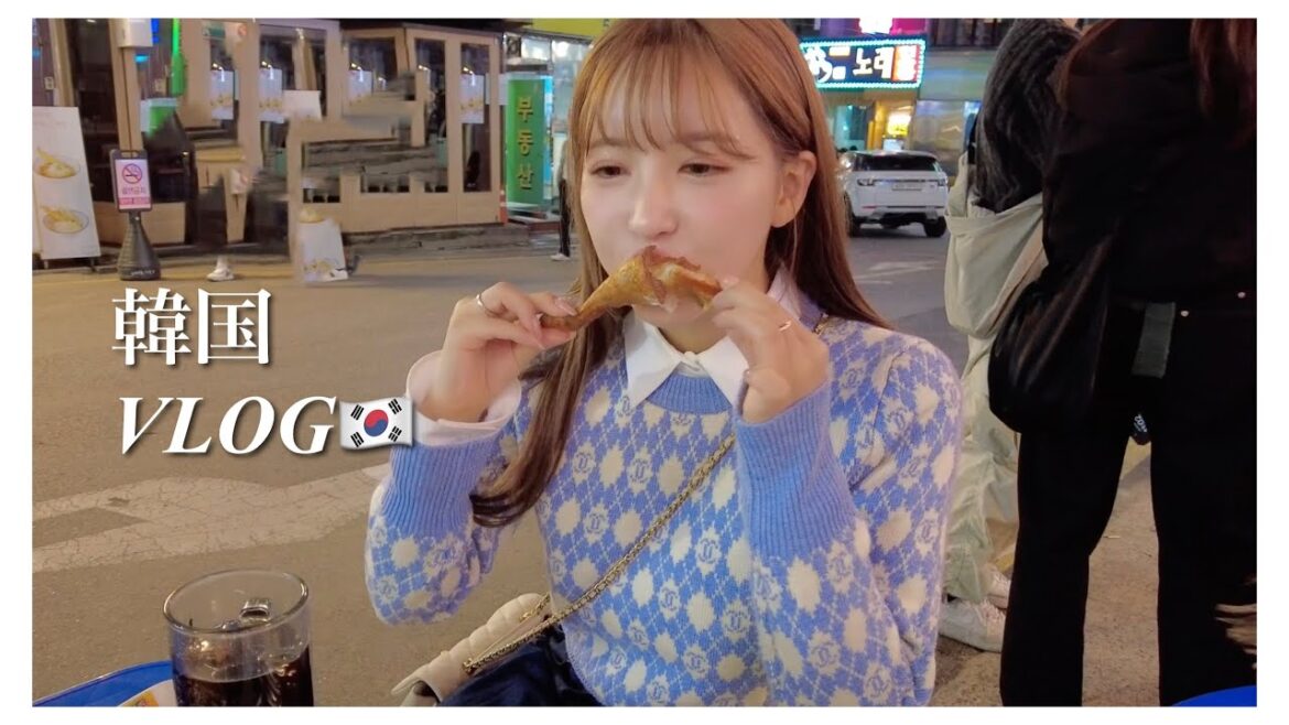 【VLOG】韓国で爆買いして食べまくる!!