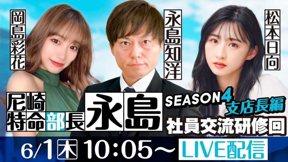 尼崎特命部長 永島 SEASON4支店長篇 第27話【マンスリーBOATRACE杯/6日目】永島知洋&岡島彩花&松本日向