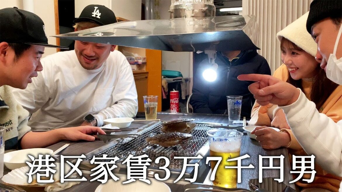 BBQ中に女性に好かれようしてはしゃぎまくる港区家賃3万7千円男