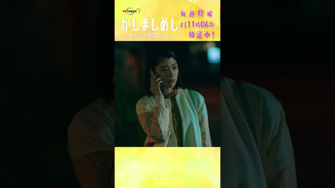 名シーンおさらい!ナカムラの電話 #かしましめし #前田敦子 #成海璃子 #塩野瑛久