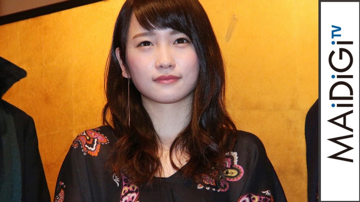 川栄李奈、アジアンテーストなスリット入りワンピで背中もチラリ 舞台「あずみ~戦国編」公演成功祈願・製作発表会1 #Rina Kawaei #event