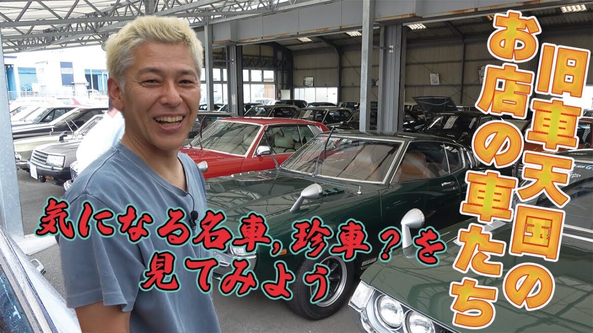 【旧車だらけのお店】1000万超えの名車をスルーして観る車たち!