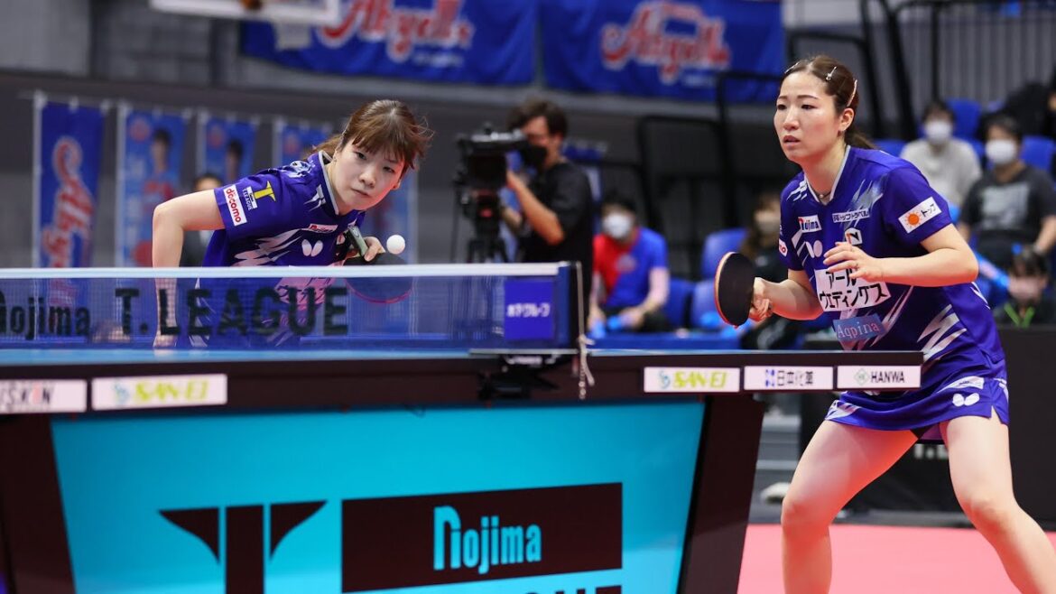 石川佳純 平野美宇 vs 鈴木李茄 南波侑里香 木下アビエル神奈川 vs トップおとめピンポンズ名古屋 Tライバル対決ふりかえり 2022年09月23日 アリーナ立川立飛 【卓球 Tリーグ公式】