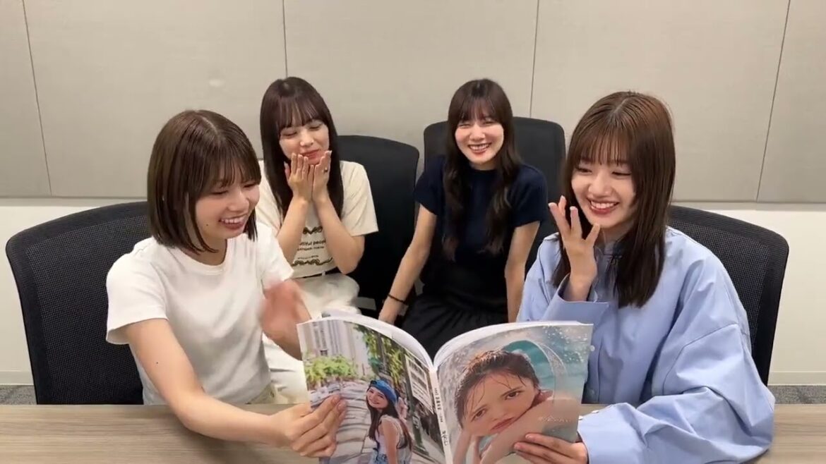 日向坂46 加藤史帆 佐々木美玲 さん 高本彩花 さん 河田陽菜 さん 濱岸ひより さんに写真集を見てもらった「こんなに読んでて楽しい写真集初めて!」いただきました 写真集『会いたい』
