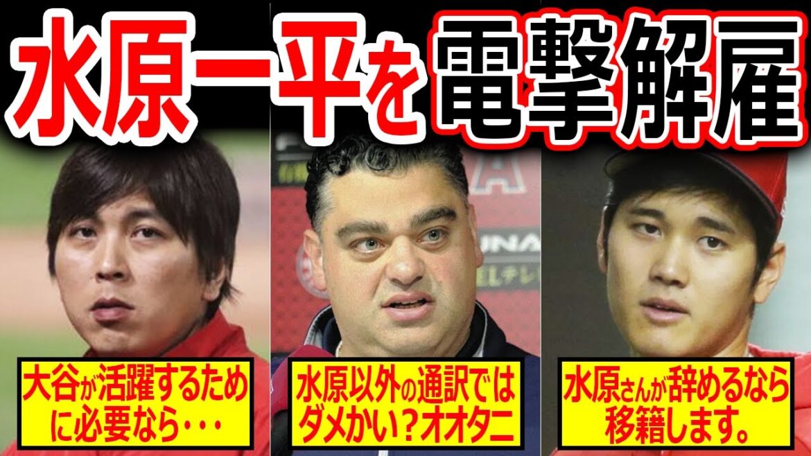 【海外の反応】水原一平がエンゼルスに退職願!?まさかの理由にファン驚愕!「ウソでしょ…」【大谷翔平】