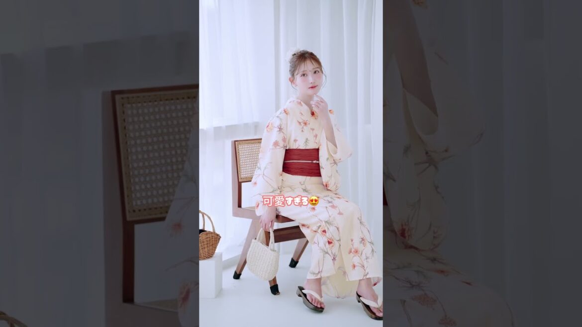 菅野結以ちゃんが着る可愛すぎる浴衣♡#shorts