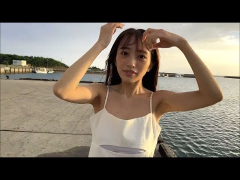 AKB48 向井地美音 沖縄2日目の早朝、少しぶつかっただけなのに押されたと勘違いしたおんちゃん!1st写真集 『 胸騒ぎの正体 』