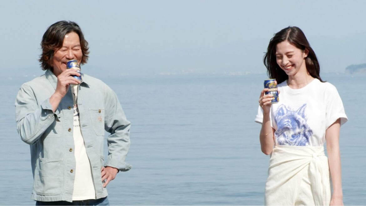豊川悦司と中条あやみが親子役で初共演!!「キリン一番搾り 糖質ゼロ」CM+インタビュー+メイキング