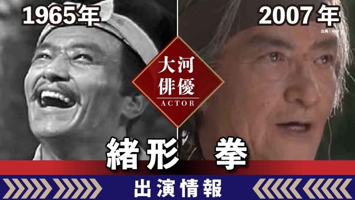 【大河ドラマ】昔の大河にでています・・・【緒形拳さんの全出演情報】