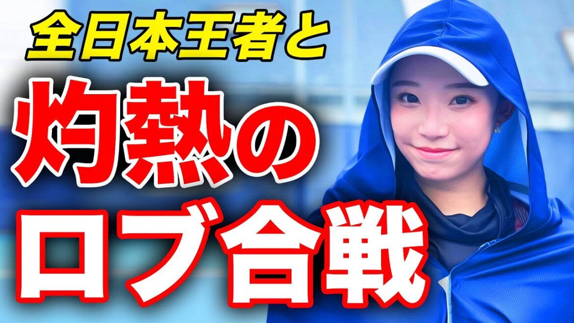 スマッシュをボレーする男がいた…真夏のダブルス決戦は暑さに負けない激アツ試合になりました【鈴木貴男&りこぴんvs上杉海斗&佐久間P】