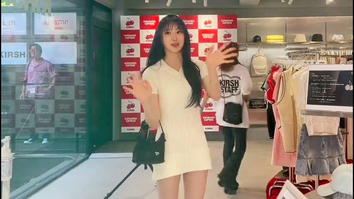 이채연 “Lee Chaeyeon at KIRSH 原宿🍒 HARAJUKU TOKYO” (矢吹奈子 チェヨン) 나코 290723