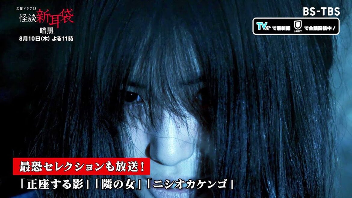 【怪談新耳袋 暗黒】下尾みう(AKB48)染谷俊之出演「乗客」8/10(木)よる11時 ☆世界に恐怖を与えた<怪談新耳袋>新シリーズ☆
