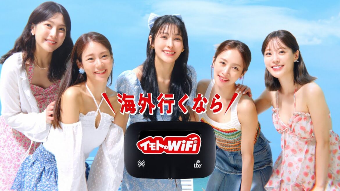イモトのWiFi TVCM「GO GO サマー!」篇