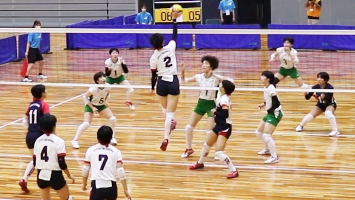 【近畿大会2023】準決勝 京都橘vs四天王寺 第1セット<女子バレーボール>