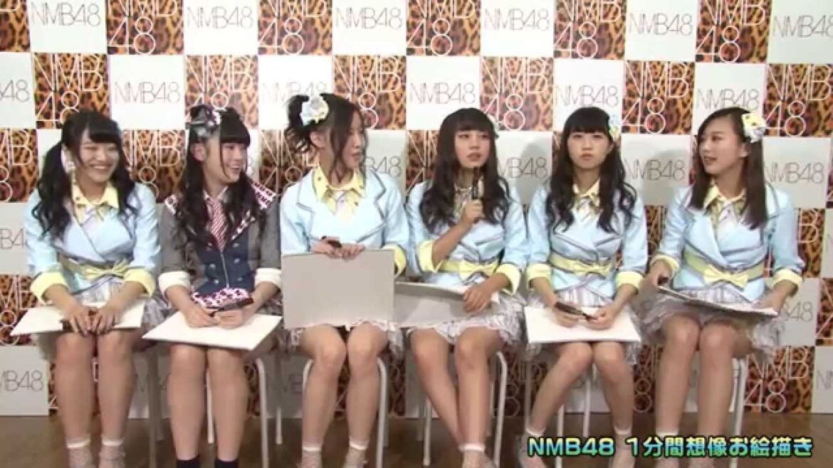 NMB48 1分間想像お絵描き!! 2