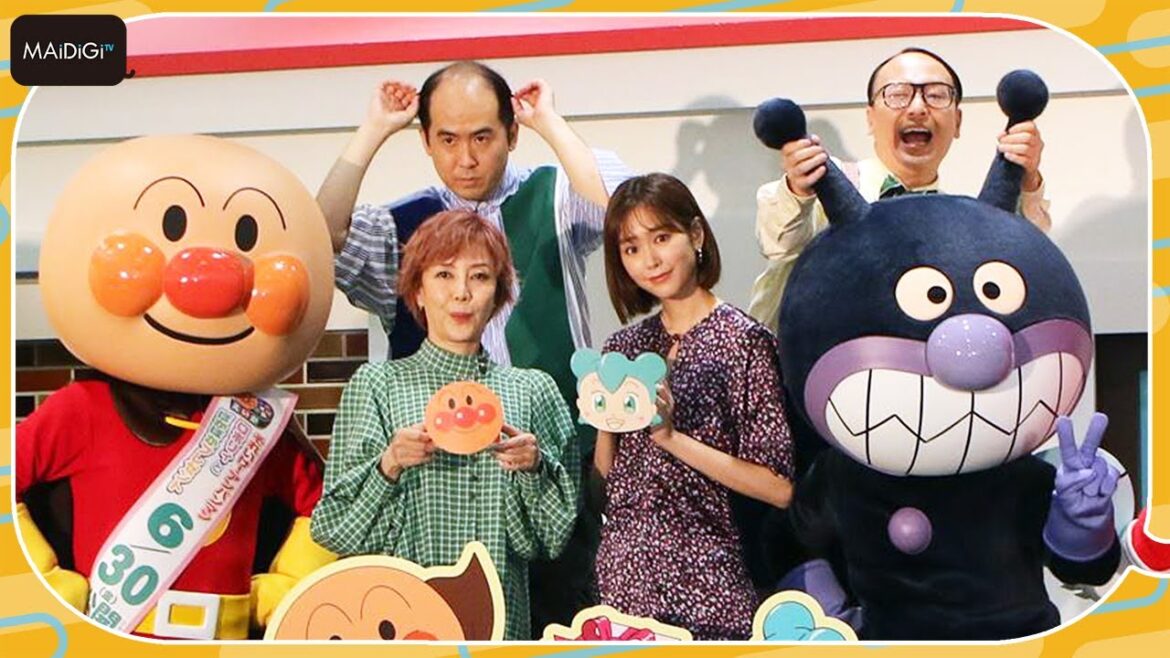 桐谷美玲、ステージ登場に会場どよめく アンパンマンとの共演に「名前を呼ばれる日が来るなんて!」と感激 「それいけ!アンパンマン ロボリィとぽかぽかプレゼント」イベント