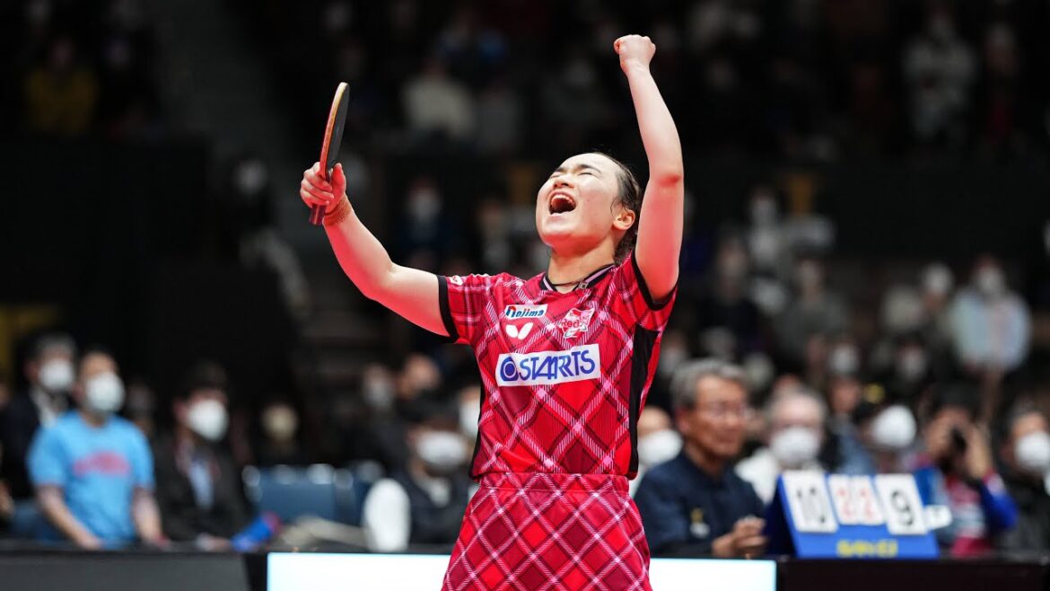 張本美和 vs 伊藤美誠 木下アビエル神奈川 vs 日本生命レッドエルフ プレーオフファイナル 2023年03月26日 代々木第二体育館 【卓球 Tリーグ公式】
