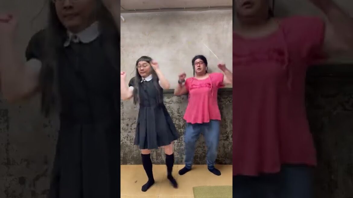 TikTokで見かける和室で踊る女の子