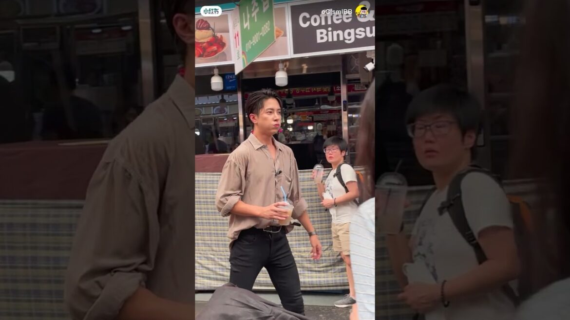 Tomohisa Yamashita at Gwangjang Market Korea #山下智久 #shorts repost Little red book小红书
