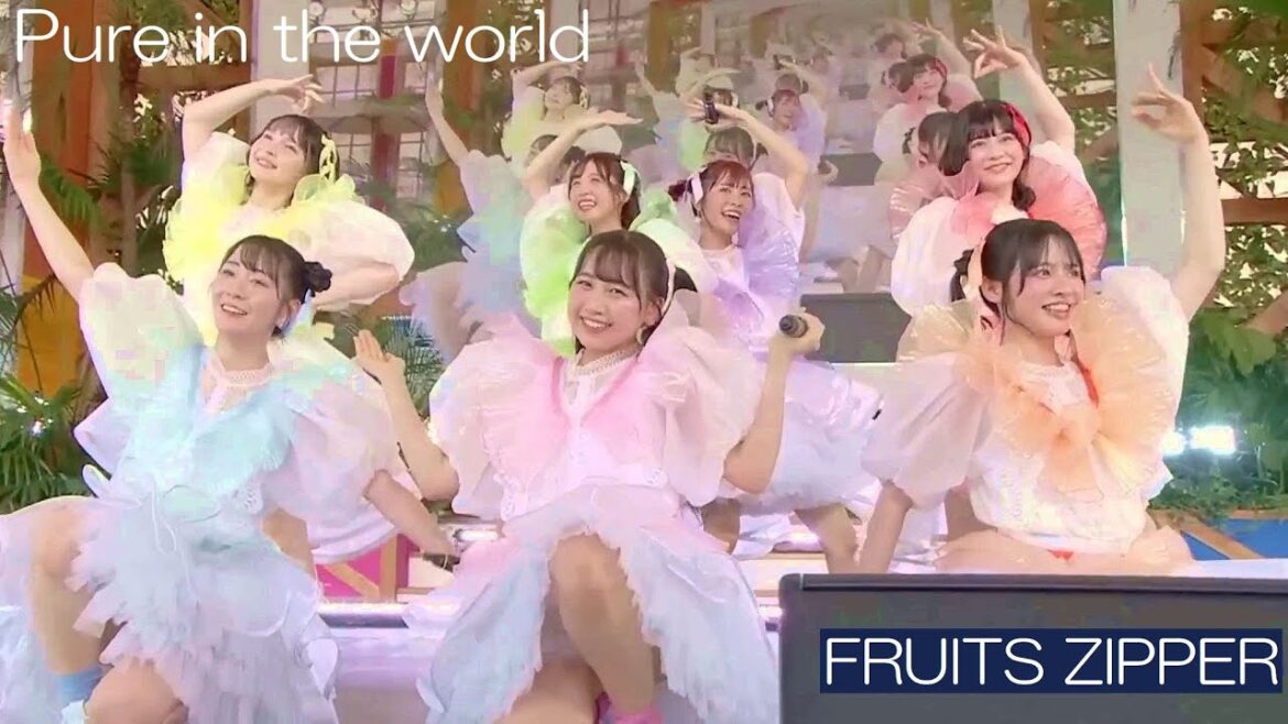 FRUITS ZIPPER – ぴゅあいんざわーるど TIF2023 HOT STAGE Live
