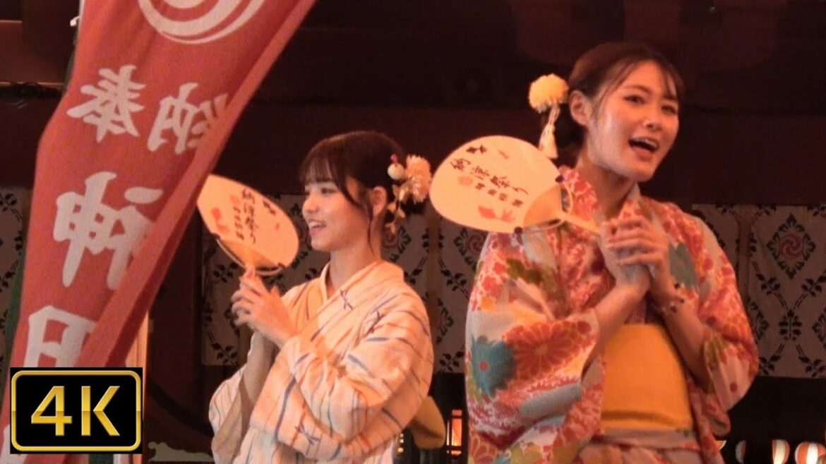 4K【神田明神⛩納涼盆踊り2023】『神田明神音頭/AKB48:行天優莉奈、 高橋彩音・声優:小坂井祐莉絵、長谷川玲奈』🏮アニソン盆踊り👘Tokyo Bon Dance 2023.8.11 @神田明神