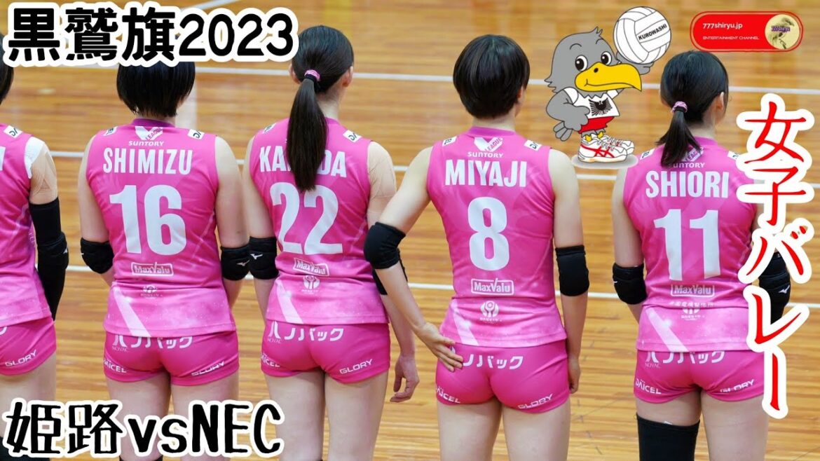 【黒鷲旗2023】🦅⑥ヴィクトリーナ姫路vsNECレッドロケッツがストレート勝ち🏐第71回全日本男女選抜バレーボール大会丸善インテックアリーナ大阪 Women’s Volleyball