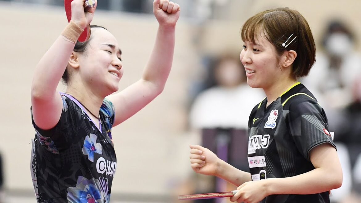 【女子準決勝】伊藤美誠 vs 平野美宇 上カメver.|第5回パリ五輪日本代表選考会