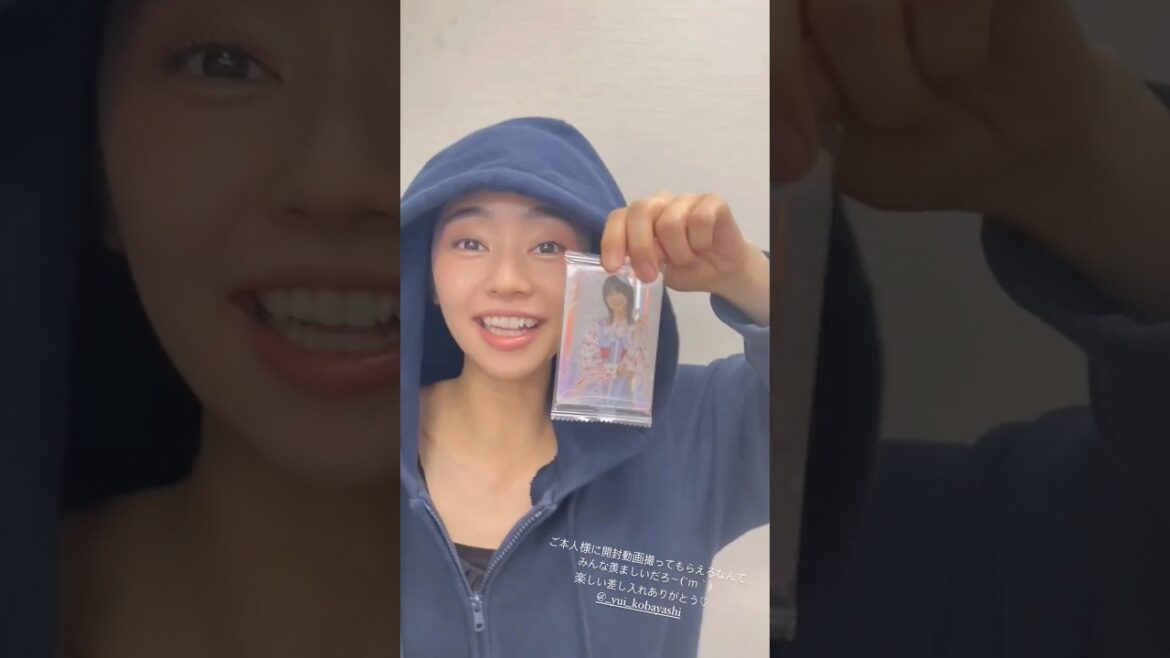 櫻坂46 小林由依 前田悠雅 ゆい姉さんからの差し入れウエハースを開封してみたら 舞台『隠し砦の三悪人』#ygm1019 #yuistagram